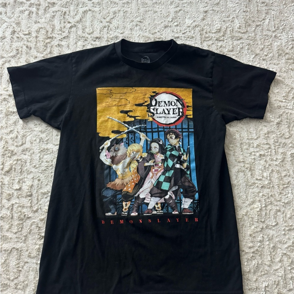 Demon Slayer Black Graphic Tee
